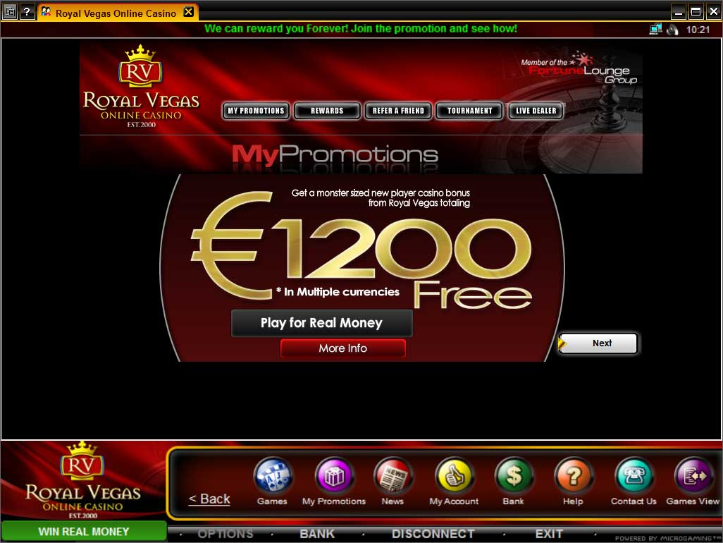 royal vegas casino online