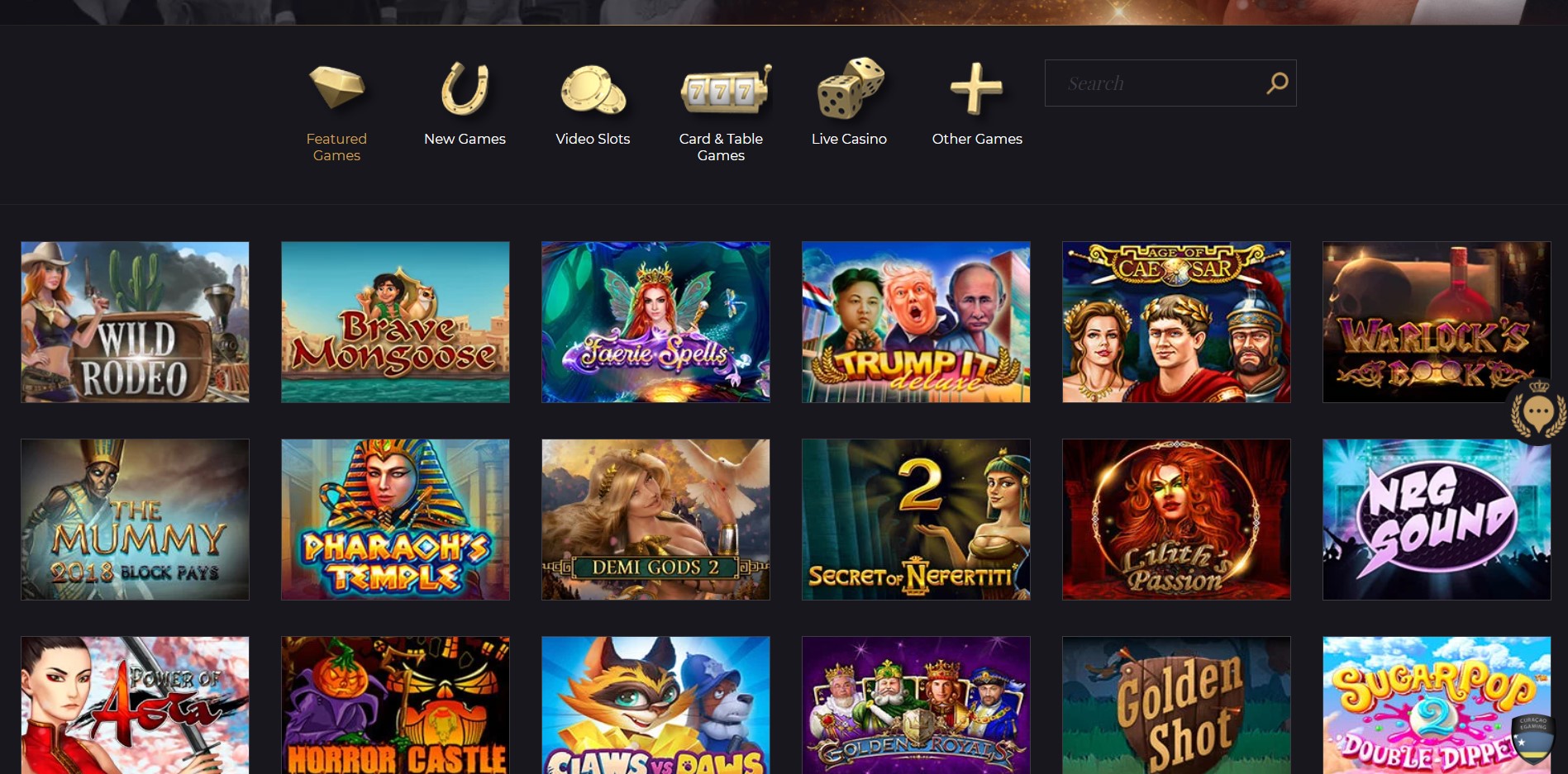 Online casino gaming sites